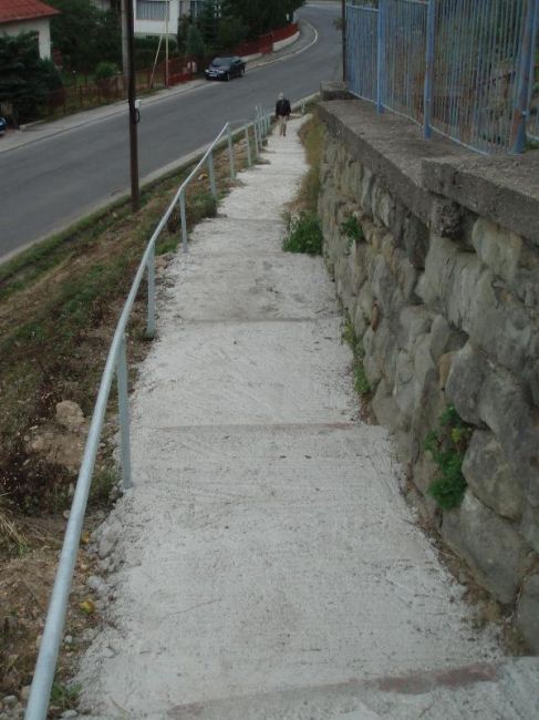 Chodník po&nbsp;realizácii