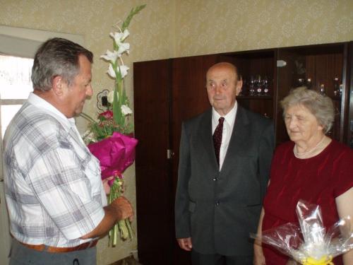 Diamantová svadba Františka a&nbsp;Eleny Kováčových