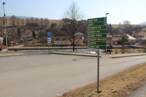 Orientačný a smerový systém obce Kluknava 