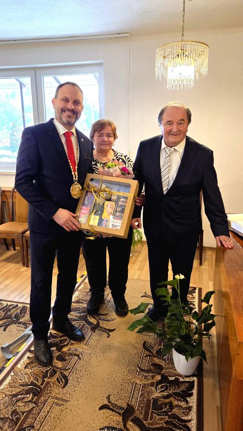 Zlatá svadba Marta a František Hoppejoví