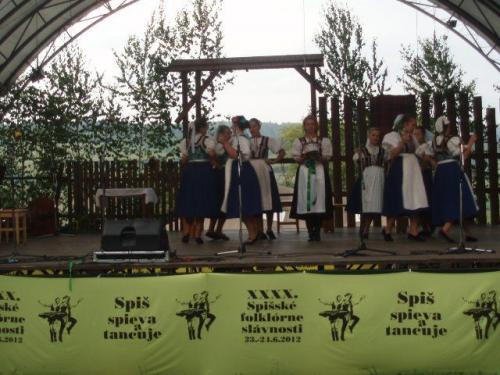 Spišské folklórne slávnosti 2012