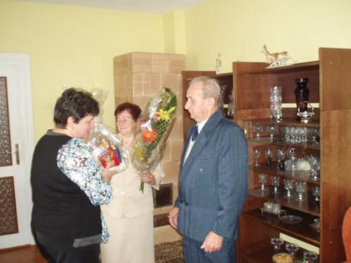 Zlatá svadba manželia Humeňanskí 27.9.2012