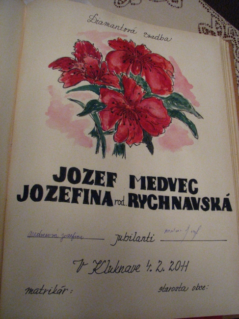 Diamantová svadba Jozef a&nbsp;Jozefína Medvecoví